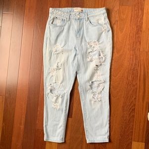 Garage Jeans High Rise Mom cotton